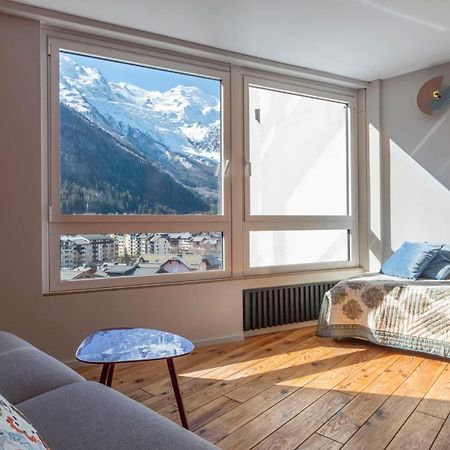 Modern Studio With Mont Blanc View And Pool Chamonix Esterno foto